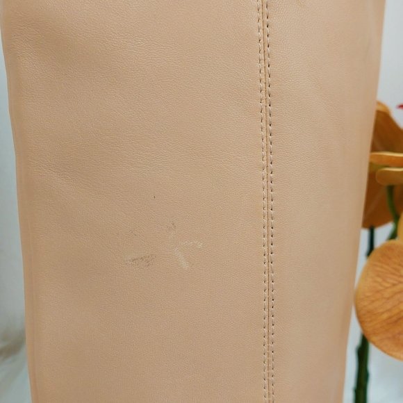 Vince Marlow Smooth Leather Tall Wedge Boots - Picture 4 of 12